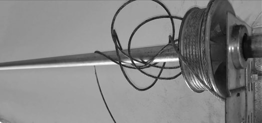 Garage door cables replacement